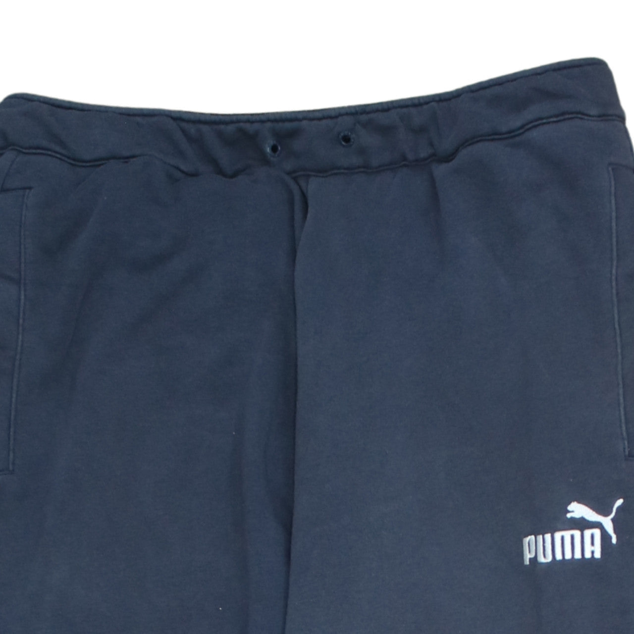 Mens UK Size L PUMA Regular Fit Sweatpants Blue Trousers