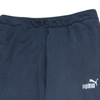 Mens UK Size L PUMA Regular Fit Sweatpants Blue Trousers