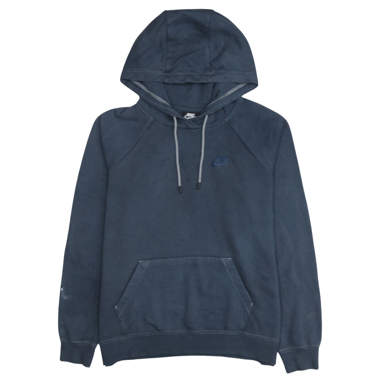 Mens UK Size M Nike Blue Pullover Hoodie