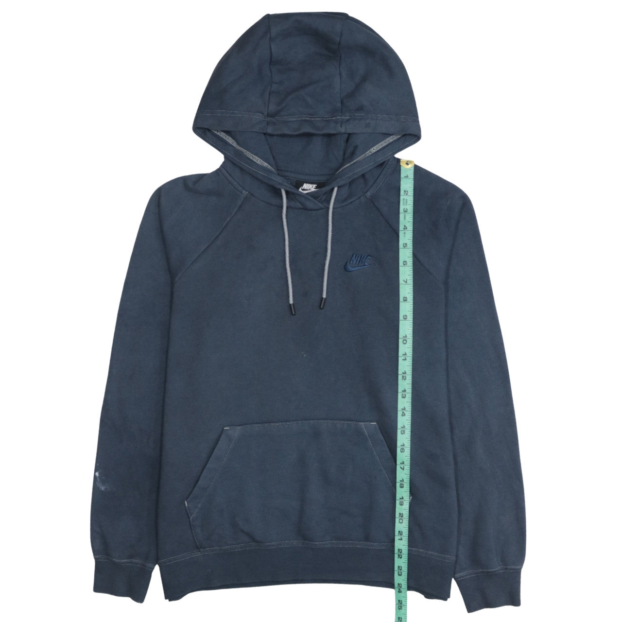 Mens UK Size M Nike Blue Pullover Hoodie