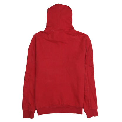 Mens UK Size S Calvin Klein Jeans Red Pullover Hoodie