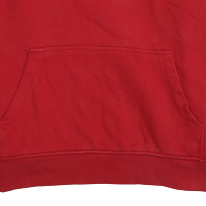 Mens UK Size S Calvin Klein Jeans Red Pullover Hoodie