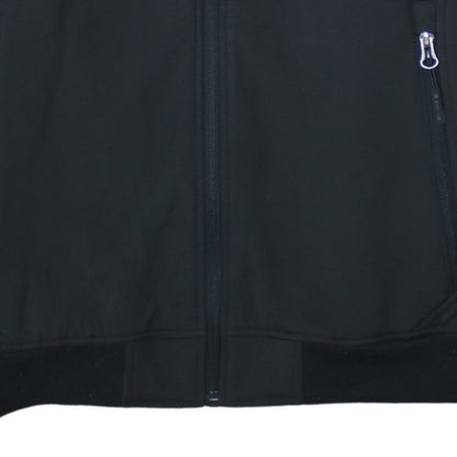 Reebok Boys Black Full Zip Hoodie 14-16 Years Sports Logo Hooded Top