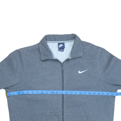Mens UK Size L Nike Grey Running & JoggingGym & TrainingFootball Jacket