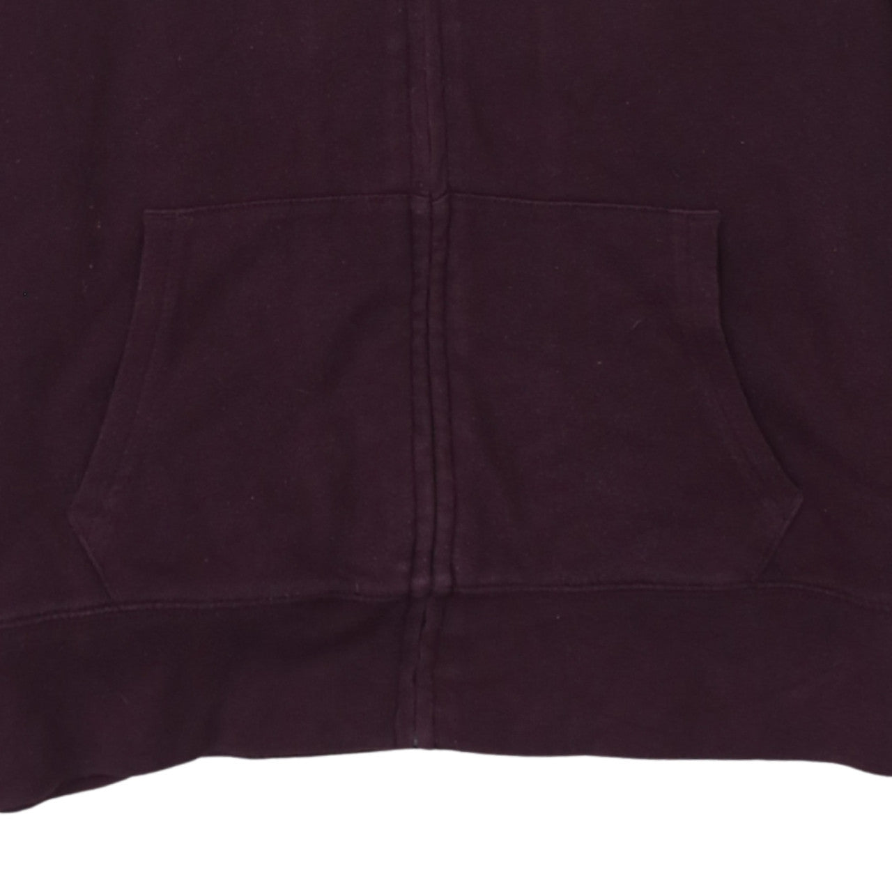 Womens UK Size L Gap Red Full Zip Hoodie