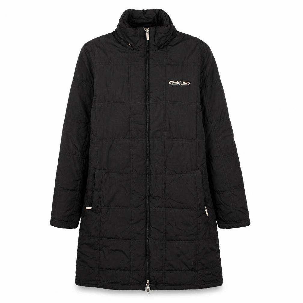 Womens UK Size 12 Reebok Black Puffer Jacket