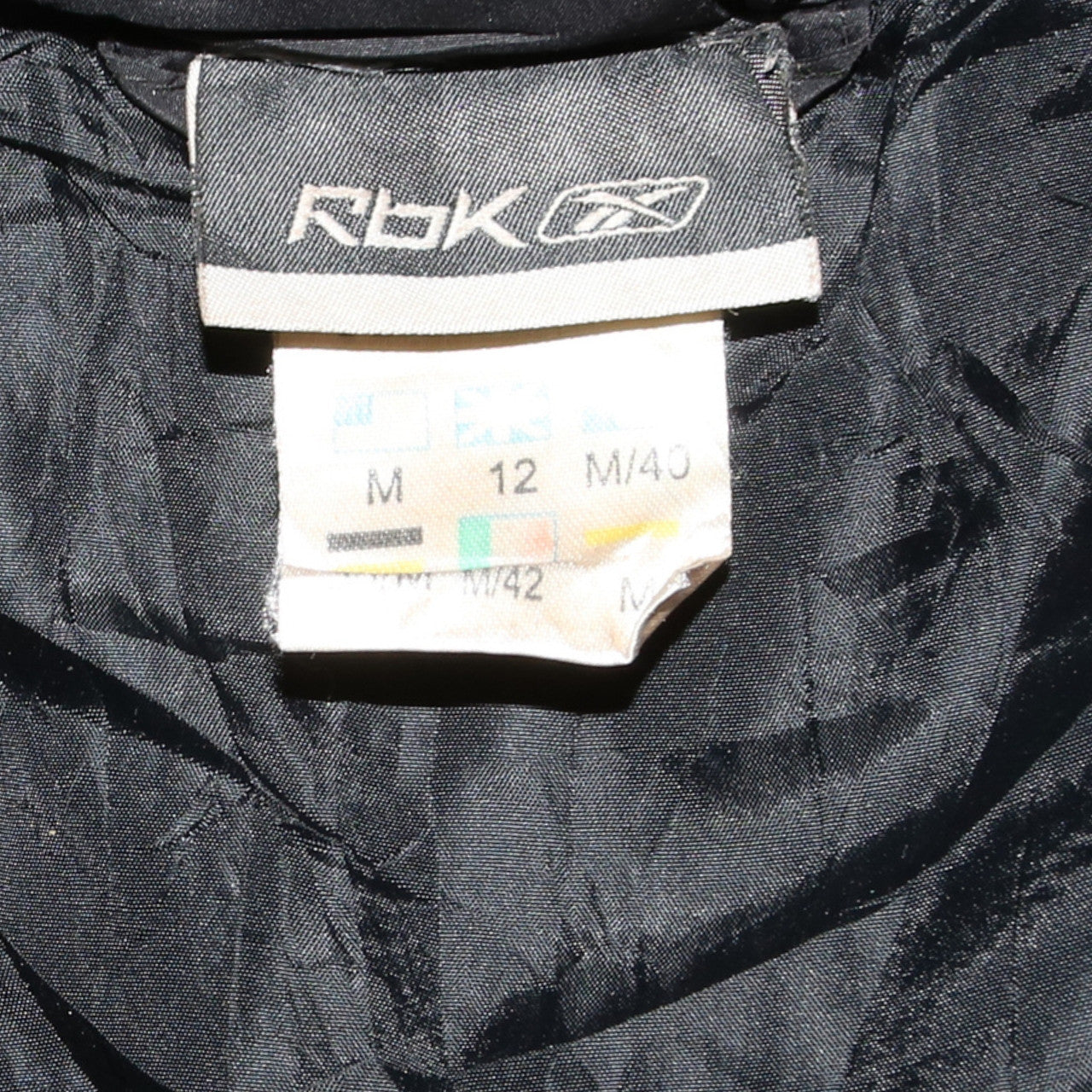 Womens UK Size 12 Reebok Black Puffer Jacket