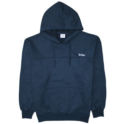Mens UK Size L Lee Cooper Blue Pullover Hoodie