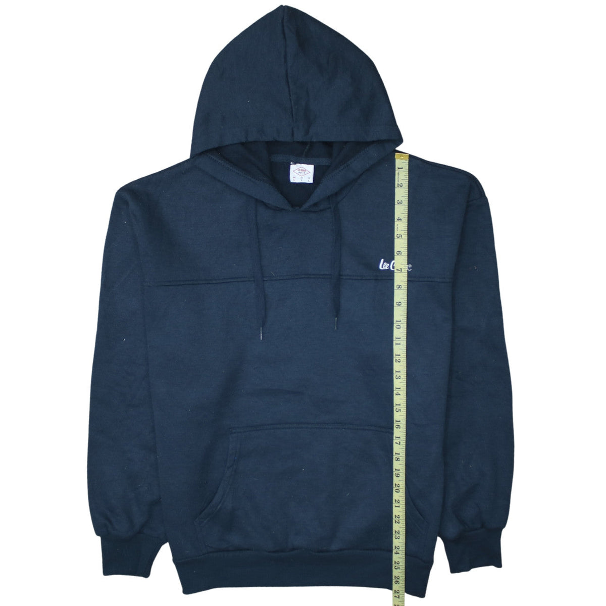 Mens UK Size L Lee Cooper Blue Pullover Hoodie