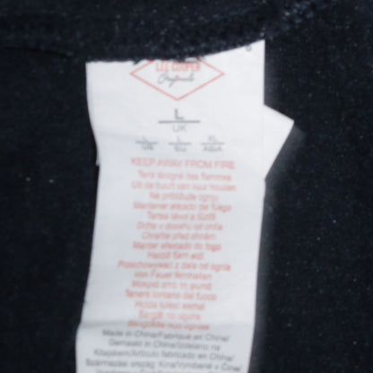Mens UK Size L Lee Cooper Blue Pullover Hoodie