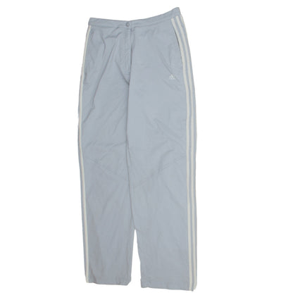 Womens UK Size 14 adidas Regular Fit Track Trousers Grey Trousers