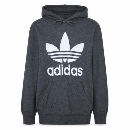Womens UK Size L adidas Grey Pullover Jumper