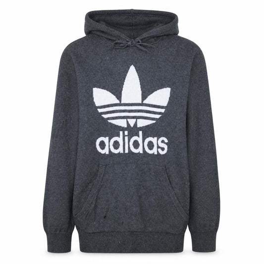Womens UK Size L adidas Grey Pullover Jumper