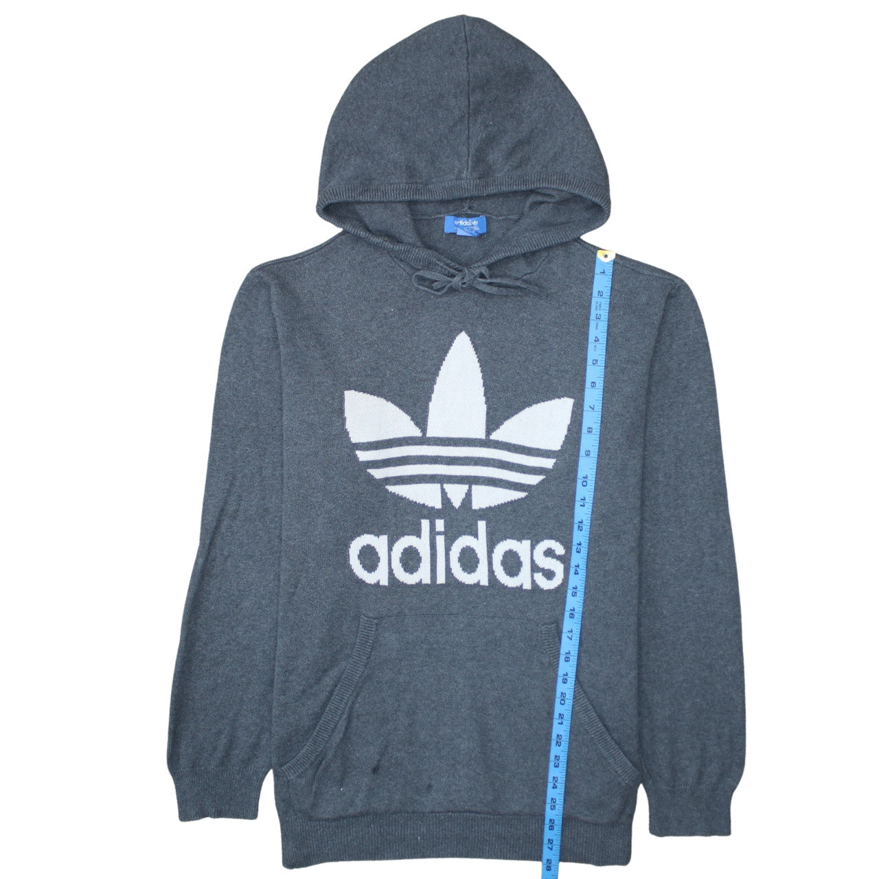 Womens UK Size L adidas Grey Pullover Jumper