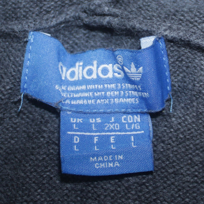 Womens UK Size L adidas Grey Pullover Jumper