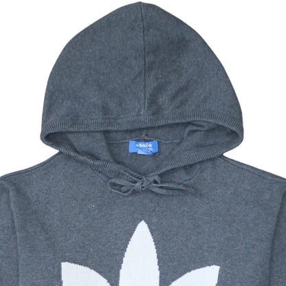 Womens UK Size L adidas Grey Pullover Jumper