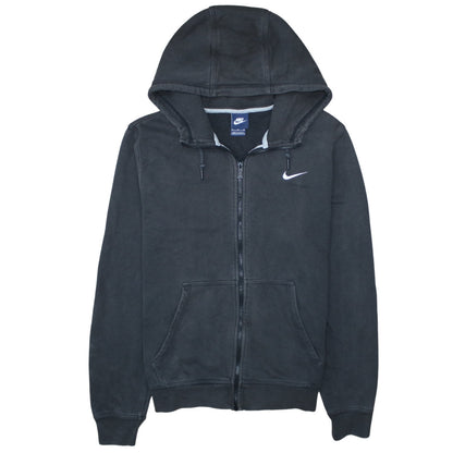 Mens UK Size M Nike Black Full Zip Hoodie