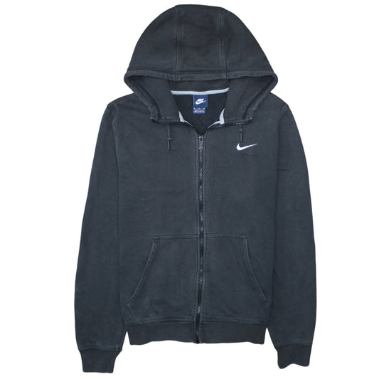 Mens UK Size M Nike Black Full Zip Hoodie