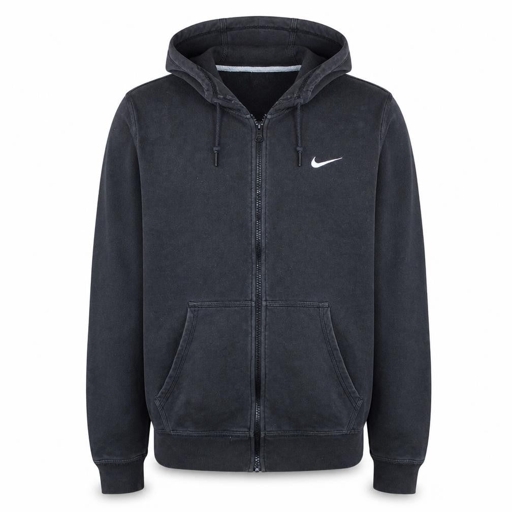 Mens UK Size M Nike Black Full Zip Hoodie