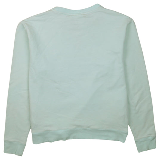 Womens UK Size M FILA Green Pullover Sweatshirt