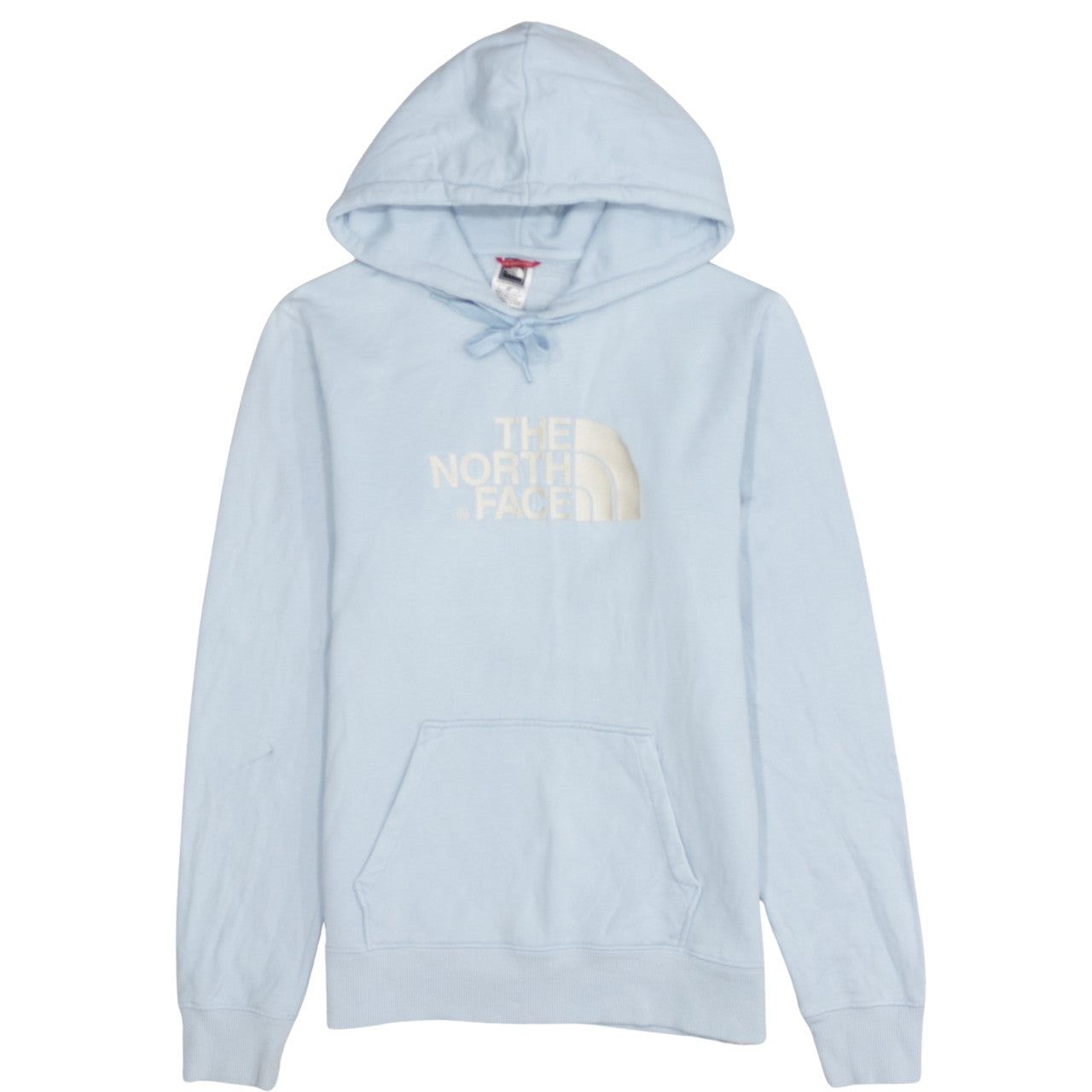 Womens UK Size S The North Face Blue Pullover Hoodie