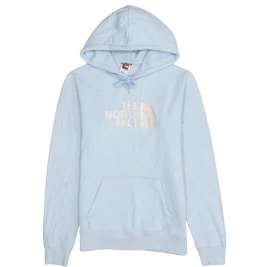 Womens UK Size S The North Face Blue Pullover Hoodie