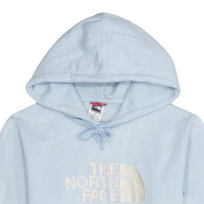 Womens UK Size S The North Face Blue Pullover Hoodie
