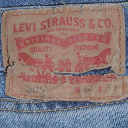 Mens UK Size L Levi Strauss & Co. Regular Fit Straight Jeans
