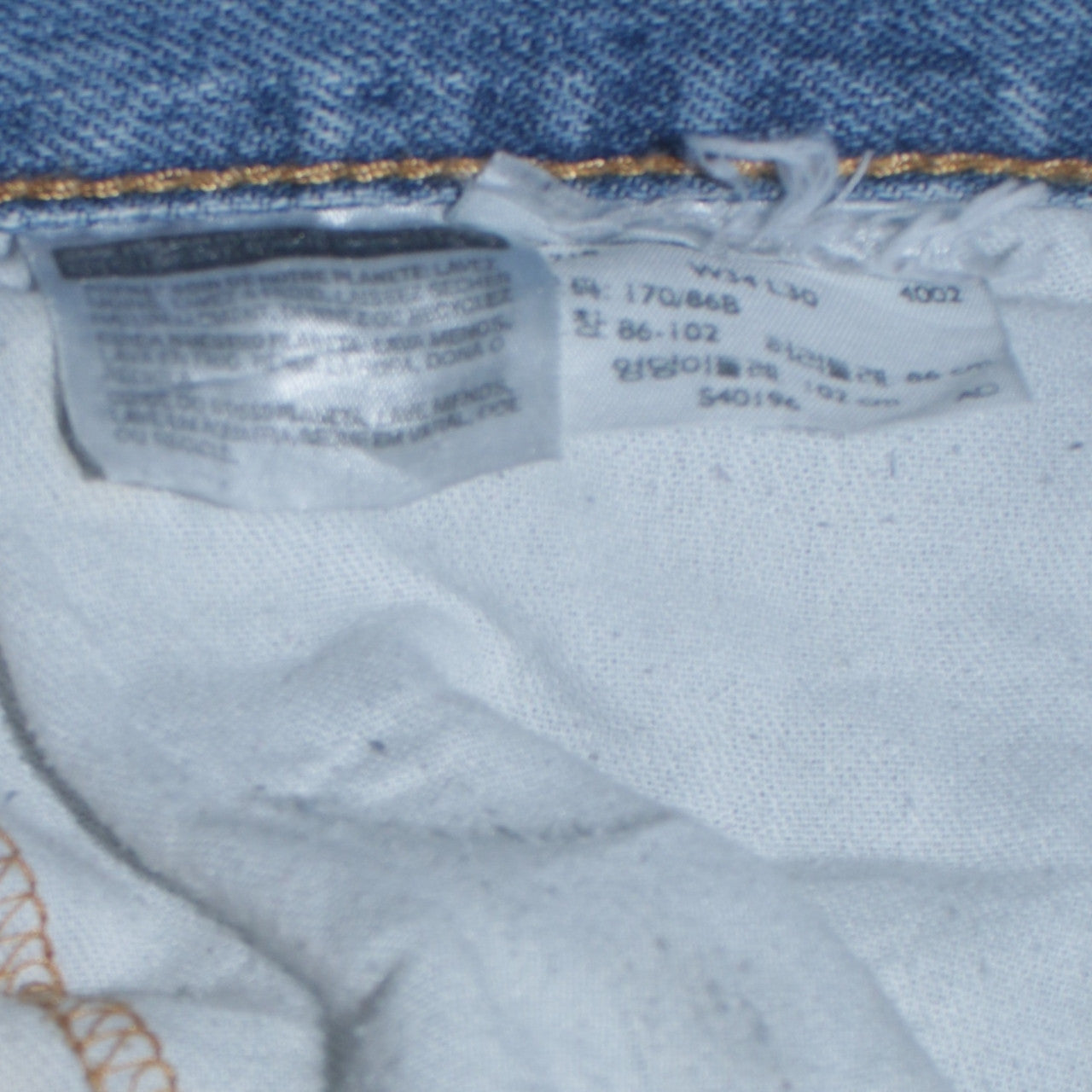 Mens UK Size L Levi Strauss & Co. Regular Fit Straight Jeans