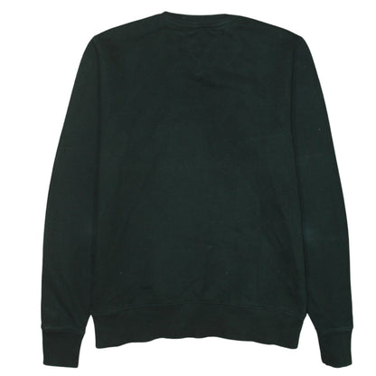 Mens UK Size S Tommy Hilfiger Green Pullover Sweatshirt