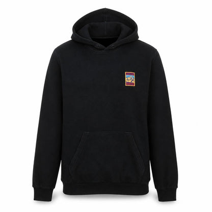Mens UK Size M adidas Black Pullover Hoodie