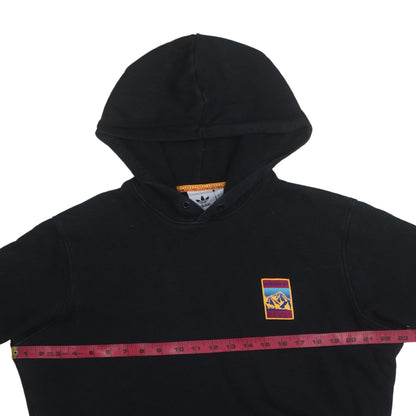 Mens UK Size M adidas Black Pullover Hoodie