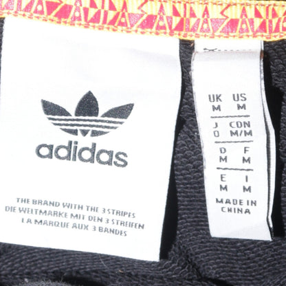 Mens UK Size M adidas Black Pullover Hoodie