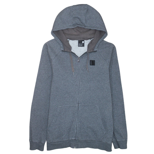 Mens UK Size M Under armour Grey Full Zip Hoodie
