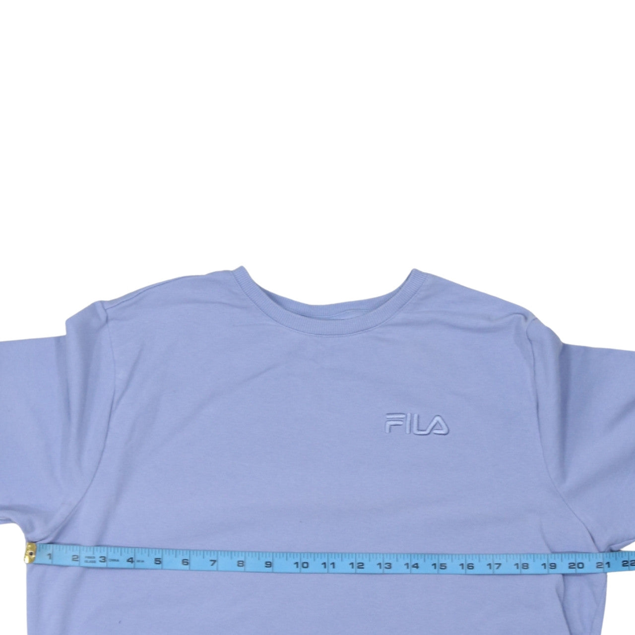 Womens UK Size M FILA Blue Pullover Sweatshirt