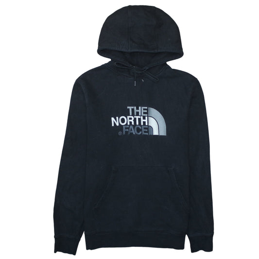 Mens UK Size M The North Face Black Pullover Hoodie