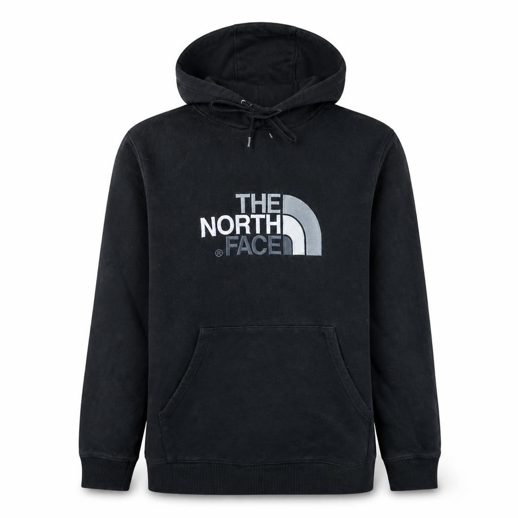 Mens UK Size M The North Face Black Pullover Hoodie