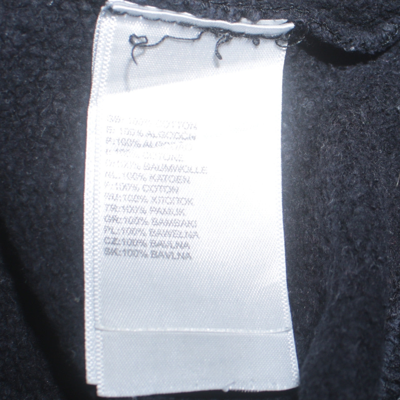 Mens UK Size M The North Face Black Pullover Hoodie