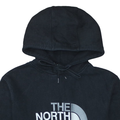 Mens UK Size M The North Face Black Pullover Hoodie