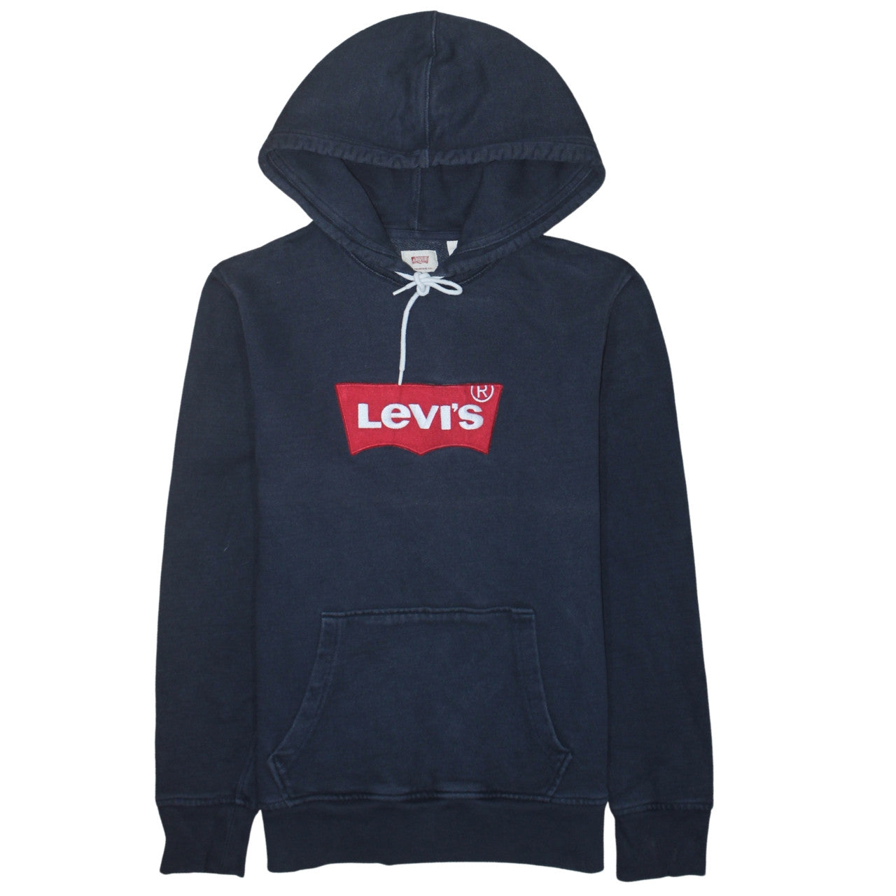 Mens UK Size S Levi's Blue Pullover Hoodie