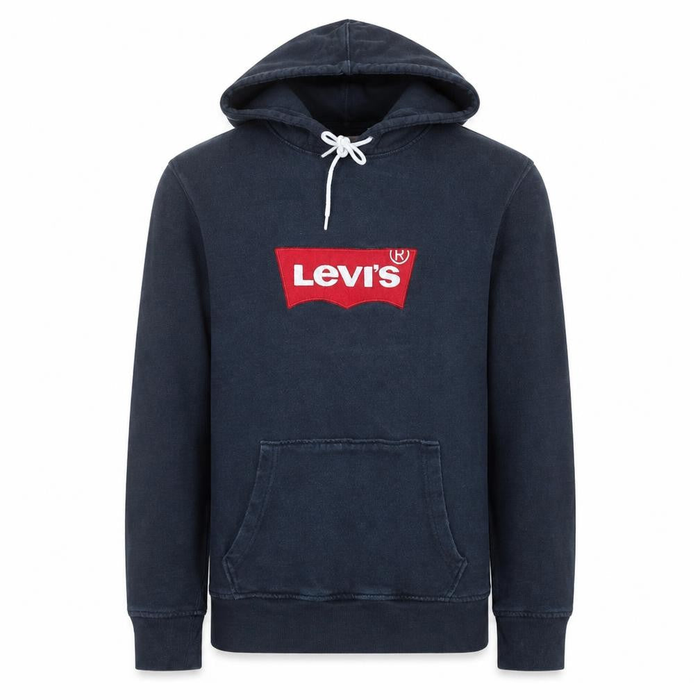 Mens UK Size S Levi's Blue Pullover Hoodie
