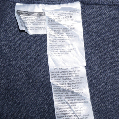 Mens UK Size S Levi's Blue Pullover Hoodie