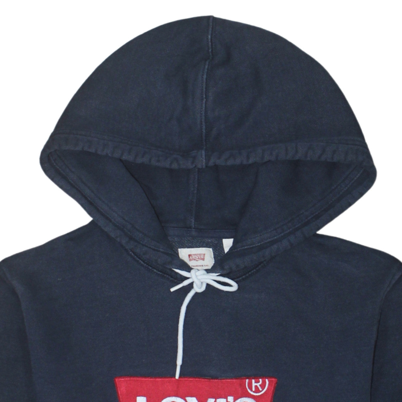 Mens UK Size S Levi's Blue Pullover Hoodie