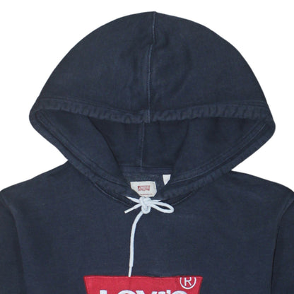 Mens UK Size S Levi's Blue Pullover Hoodie