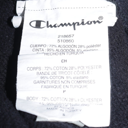 Mens UK Size S Champion Black Pullover Hoodie