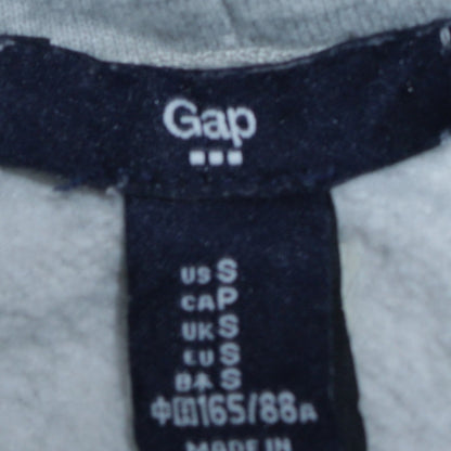 Womens UK Size S Gap Grey Full Zip Hoodie