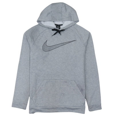 Mens UK Size L Nike Grey Pullover Hoodie
