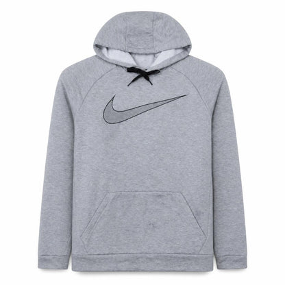 Mens UK Size L Nike Grey Pullover Hoodie