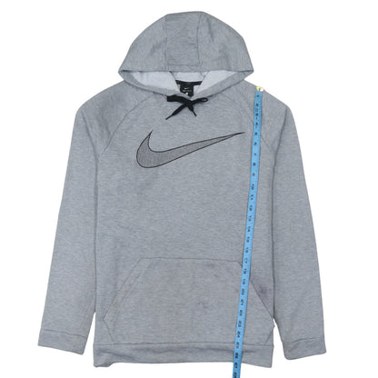 Mens UK Size L Nike Grey Pullover Hoodie