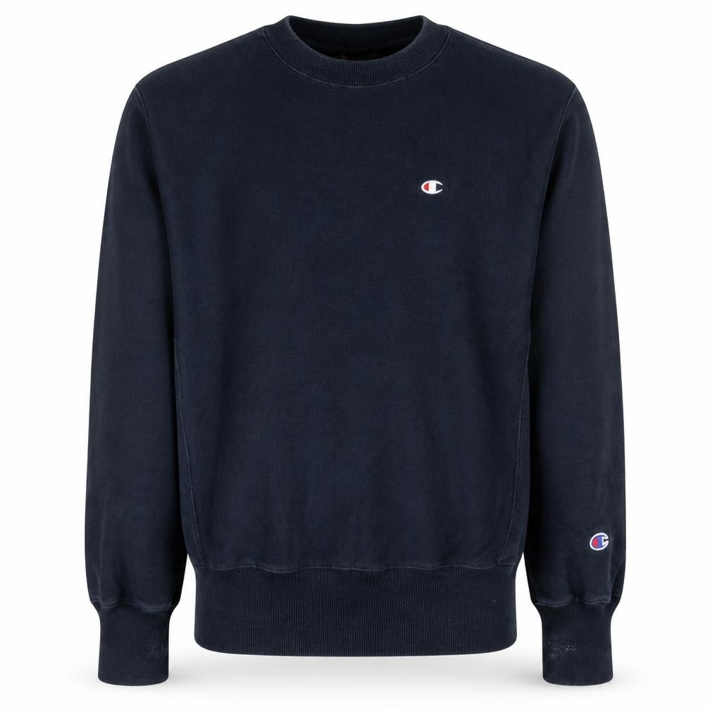 Mens UK Size S Champion Blue Pullover Sweatshirt